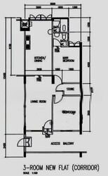 Blk 211 New Upper Changi Road (Bedok), HDB 3 Rooms #620833161